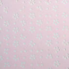 Фетр ламинированный с перфорацией "Цветочки", розовый, 57 см х 5 м - Фото 3