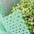 Фетр ламинированный с перфорацией «Цветочки», сиреневый, 57 см × 5 м - Фото 3