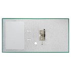 Папка-регистратор А4, 50 мм, ErichKrause Granite, собранная, пластиковый карман, зелёная, вместимость 350 листов - фото 9302151