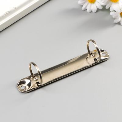 Зажим кольцевой металл два кольца внутр. d=2.5 см 12.5×3×2 см