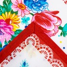 Набор платков носовых женских «Шуя», 30х30 см, 12шт, красный микс, хлопок, 90 г/м2 - Фото 4