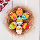 Пасхальные термонаклейки для 7 яиц «Веселые цыплята» - Фото 2