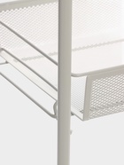 Этажерка «Ладья 2К», 3 яруса, 44×25×75.5 см, на колёсах, светло-серая - Фото 5