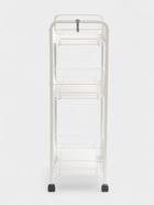 Этажерка «Ладья 2К», 3 яруса, 44×25×75.5 см, на колёсах, светло-серая - Фото 8