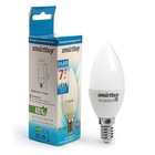 Лампа cветодиодная Smartbuy, Е14, C37, 7 Вт, 6000 К, холодный белый свет - фото 10308272