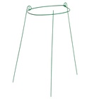 Кустодержатель, d=33 см, h=65 см, ножка d=0.3 см, металл, зелёный, троеножка, Greengo - Фото 4