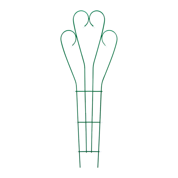 Шпалера, 160×55×1 см, металл, зелёная, «Декоративная»