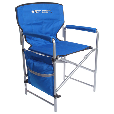 Кресло складное КС2, 49 х 55 х 82 см, цвет синий