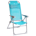 Кресло-шезлонг складное, 75x59x109 см, цвет бирюзовый - фото 9552557