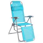 Кресло-шезлонг, 82x59x116 см, цвет бирюзовый - фото 2053355