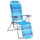 Кресло-шезлонг, 82x59x116 см, цвет синий - фото 3285130