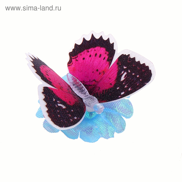 Сувенир светящийся на магните "Бабочка" 9х7 см - Фото 1