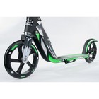 Самокат HUDORA Big Wheel RX-Pro 205, цвет черно-зеленый - Фото 2
