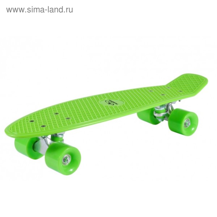 Ретроборд HUDORA Hudora Skateboard Retro, цвет зелёный - Фото 1