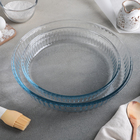 Набор круглой посуды из жаропрочного стекла для запекания Borcam, 2 предмета: 1,6 л, 2,6 л - фото 299909670