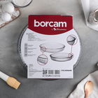 Набор круглой посуды из жаропрочного стекла для запекания Borcam, 2 предмета: 1,6 л, 2,6 л - Фото 6