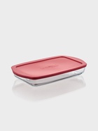 Форма для выпечки Paşabahçe Borcam, 1.95 л, с крышкой, прямоугольная, жаропрочное стекло, прозрачная - Фото 1