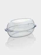 Утятница Paşabahçe Borcam, 2 л, с крышкой-формой, жаропрочное стекло, прозрачная - Фото 1