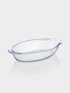 Утятница Paşabahçe Borcam, 2 л, с крышкой-формой, жаропрочное стекло, прозрачная - Фото 2