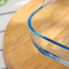 Форма для запекания Paşabahçe Borcam, 3.2 л, 28×28 см, стекло, прозрачная - Фото 3