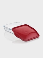 Форма для запекания Paşabahçe Borcam, 2 л, 25.6×22 см, с крышкой, квадратная, жаропрочное стекло, прозрачная - Фото 2