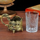 Подстаканник со стаканом «Лучший папа», 180 мл - Фото 3