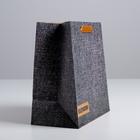 Пакет подарочный ламинированный квадратный, упаковка, «Больших побед», 22 х 22 х 11 см - Фото 4