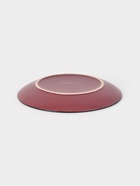 Десертная тарелка Доляна «Ваниль», d=19.5 см, керамика, бордовая - Фото 3