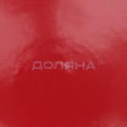 Тарелки Доляна «Красный горох», 18 предметов: 6 тарелок d=19 см, 6 тарелок d=27 см, 6 мисок d=19 см, керамика, красные - Фото 12