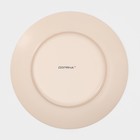 Тарелки Доляна «Пастель», 18 предметов: 6 тарелок d=19 см, 6 тарелок d=27 см, 6 мисок d=19 см, керамика, бежевые - Фото 14