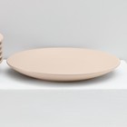 Набор тарелок керамических Доляна «Пастель», 18 предметов: 6 тарелок d=19 см, 6 тарелок d=27 см, 6 мисок d=19 см, цвет крем-брюле - фото 4590285