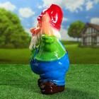 Садовая фигура "Гном с корзиной", разноцветный, 43 см, микс - Фото 5