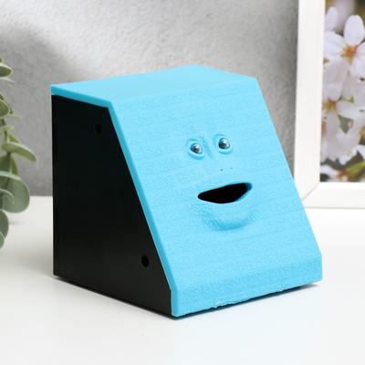 Интерактивная копилка для денег «Жующая мордочка монеты», 9.5×8.5×9.5 см, МИКС