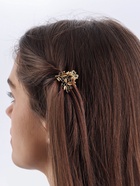 Крабик для волос «Синий закат», веточка, 2.5 см, золото (комплект 6 шт) - фото 43216200