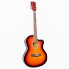Акустическая гитара Foix FFG-1039SB санберст, с вырезом - Фото 1