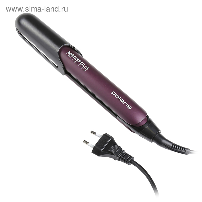 Щипцы Polaris PHS 2590KT Megapolis Collection, 40 Вт, для моделирования, фиолетовые - Фото 1