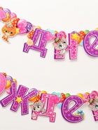 Гирлянда бумажная на люверсах «С днём рождения!» - Фото 6