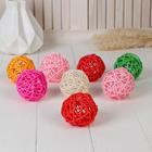 Декор шарик китте d-7 см, микс - Фото 2