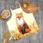 Фартук кухонный «Этель. Лес», 65×60 см, 100% хлопок, саржа, 190 г/м² - Фото 5