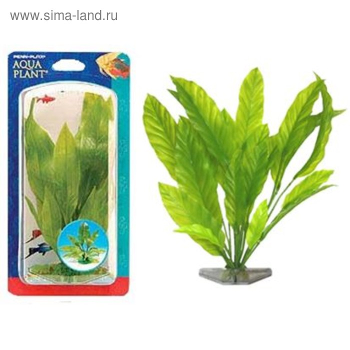 Растение PENN-PLAX AMAZON SWORD PLANT, 14см зеленое - Фото 1