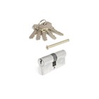 Цилиндровый механизм Apecs SC-65(30/35)-Z-Ni , английский ключ, цвет никель - фото 307019279