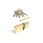 Цилиндровый механизм Apecs SC-80(35х45)-Z-G, английский ключ, цвет латунь - фото 307019289