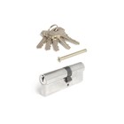 Цилиндровый механизм Apecs SC-80(35х45)-Z-Ni, английский ключ, цвет никель - фото 307019290