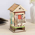 Чайный домик "Домик 2" цветной 12х13х19,5 см МИКС - Фото 6