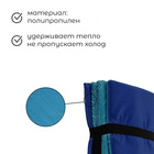 Коврик туристический ONLITOP, складной, 145×51×0.7 см, бирюзовый/васильковый - Фото 2