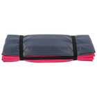 Коврик туристический ONLITOP, складной, 145×51×0.7 см, серый/малиновый - Фото 3