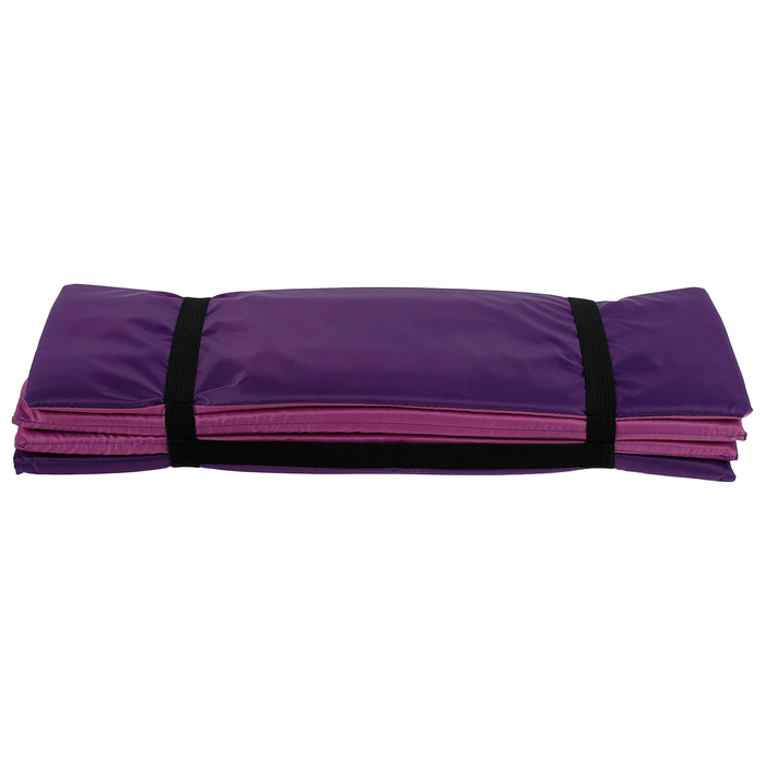 Коврик складной ONLITOP, 145х51 см, цвет фиолетовый/сиреневый - фото 1883354230