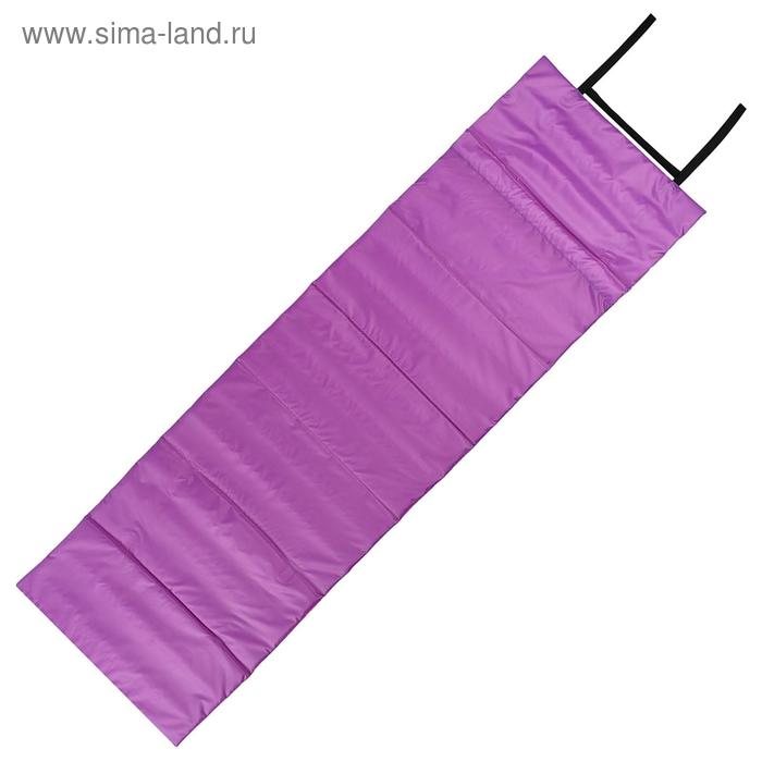 Коврик складной, р. 170 х 51 см, цвет фиолетовый/розовый