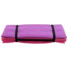 Коврик складной, р. 170 х 51 см, цвет фиолетовый/розовый - Фото 3