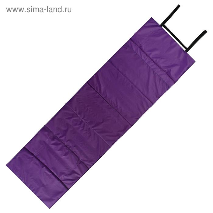 Коврик складной 170 х 51 см, цвет фиолетовый/сиреневый - Фото 1